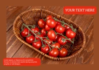LA TOMATINA FLYER TEMPLATE Carte postale