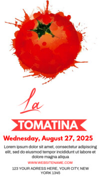 La Tomatina  Instagram Story template