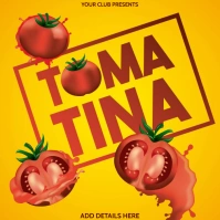 La Tomatina Template Vierkant (1:1)