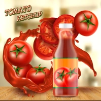 La Tomato Ketchup Instagram Post template