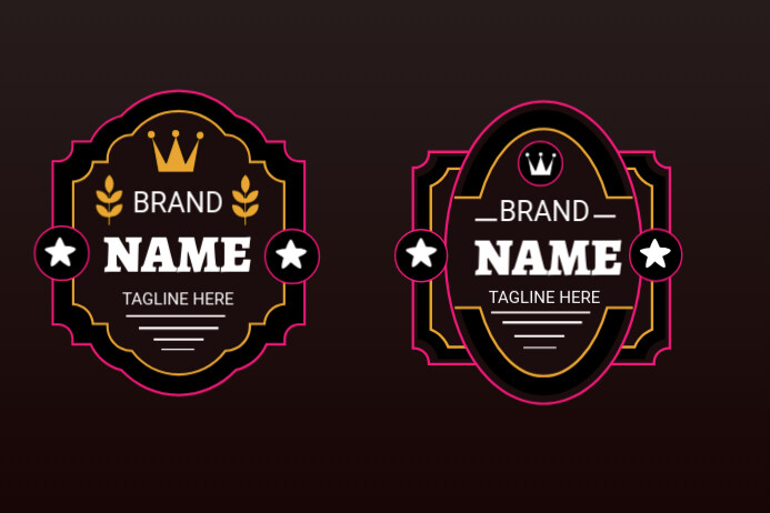 LABEL DESIGN FOR BRAND COMPANIES AND BUSINESS Template | PosterMyWall