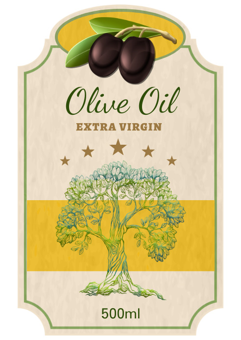 label design template A6
