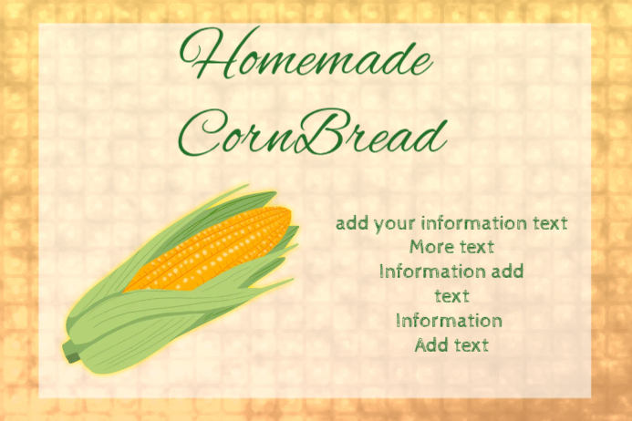 Label For Corn Product - Labels Template | PosterMyWall