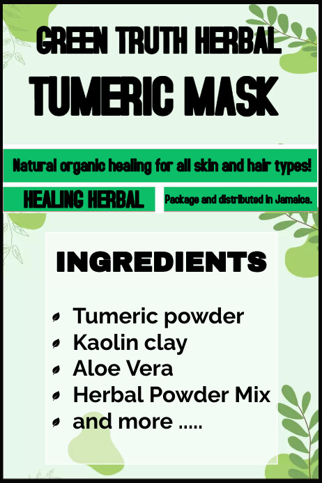 Lable Poster template