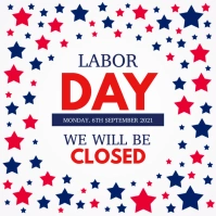 labor day, usa labor labor day Pos Instagram template