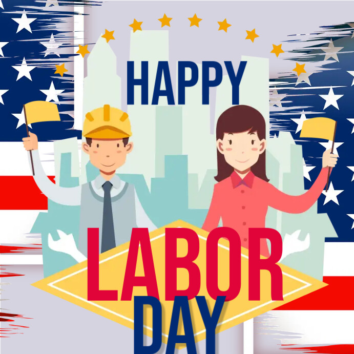 labor day (3) Instagram Post template