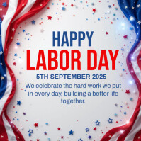 Labor Day  5th September Instagram Post template