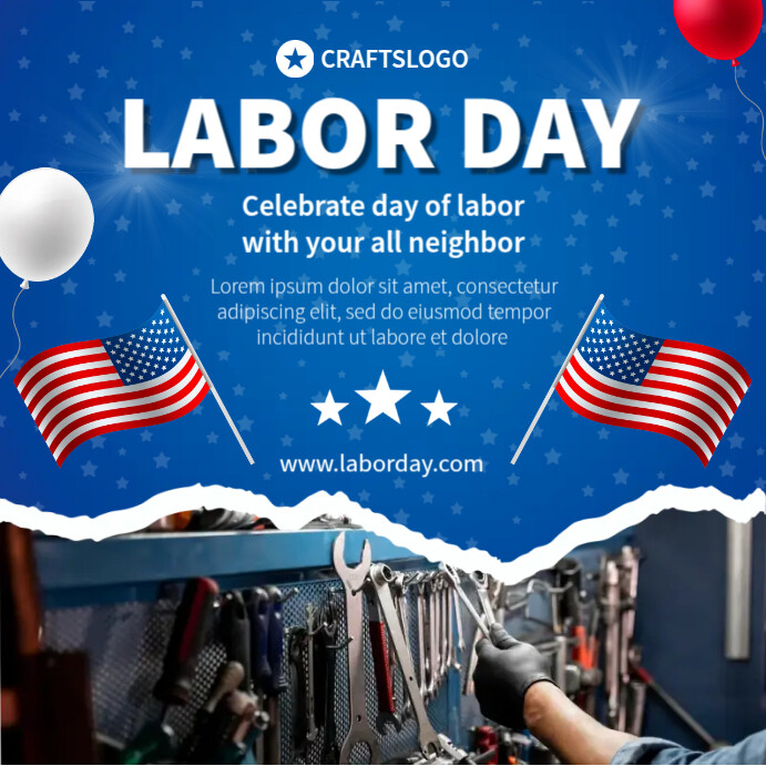 Labor Day Ads Template PosterMyWall