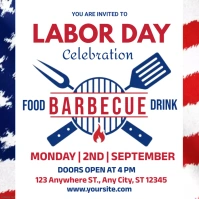 Labor Day Bbq Instagram Post Template.