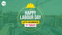 Labor day blog header template