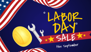 Roxo labor day blog post Encabezado de blog Template