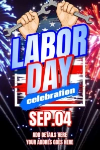 Labor Day Celebration Iphosta template