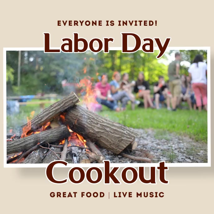 Copy of labor day cookout flyer | PosterMyWall