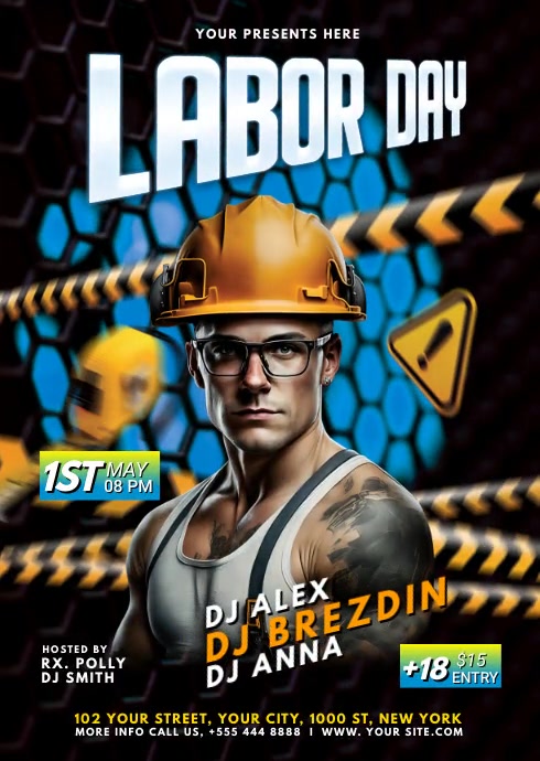 LABOR DAY Template PosterMyWall