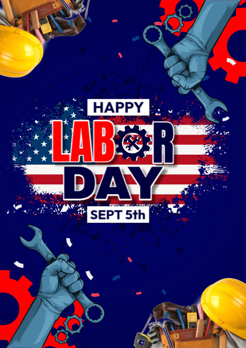 Copy of Labor Day Design | PosterMyWall