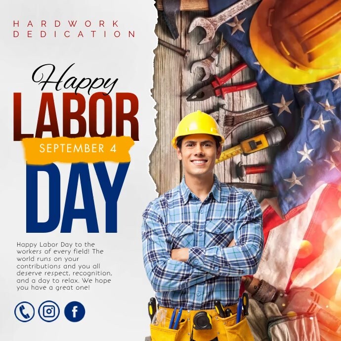 Labor Day Template PosterMyWall Labor Day Template PosterMyWall