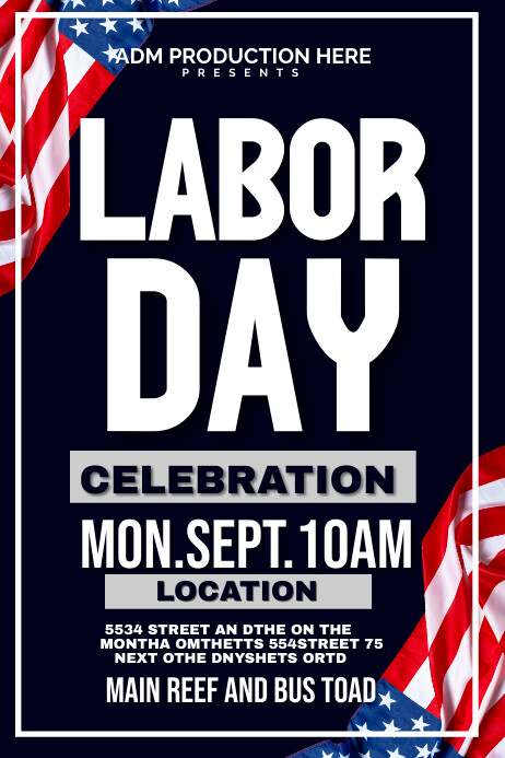 Copy of labor day | PosterMyWall