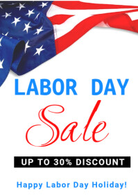 labor day A4 template