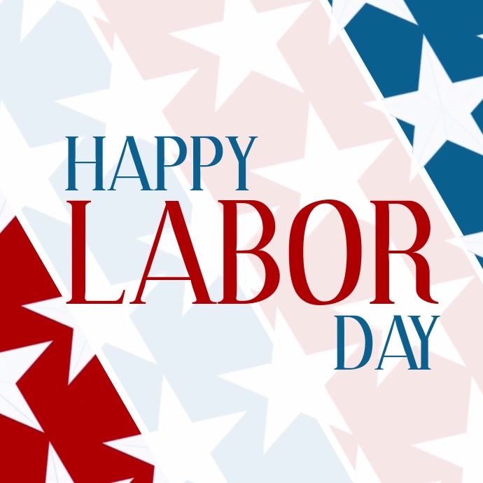 Labor Day Quadrat (1:1) template