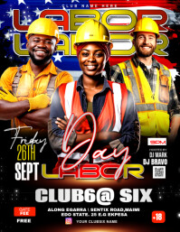 LABOR DAY Flyer (US Letter) template