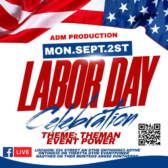 Copy of LABOR DAY | PosterMyWall