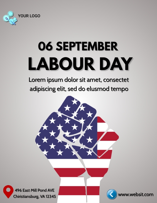 Labor day Template PosterMyWall