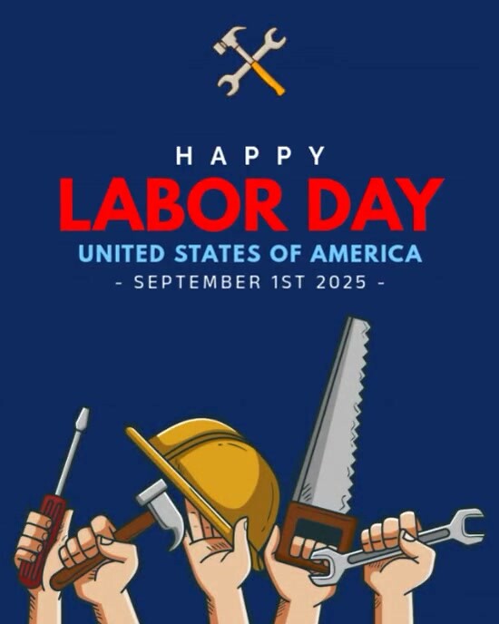 labor day Instagram Portrait template