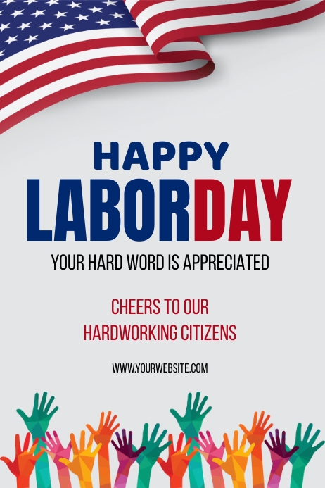 Labor Day Template PosterMyWall Labor Day Template PosterMyWall