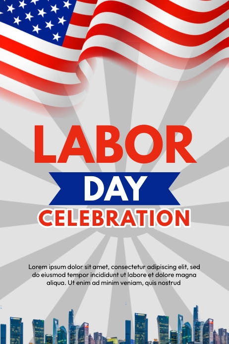 Poster Examples Labor labor day Template | PosterMyWall