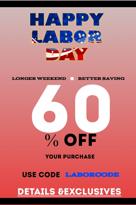 Copy of Labor day | PosterMyWall