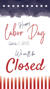 labor day Instagram Story template