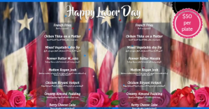 Labor Day Facebook-Anzeige template