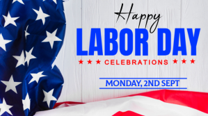 labor day Digital Display (16:9) template