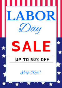 labor day A4 template