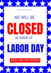labor day A5 template