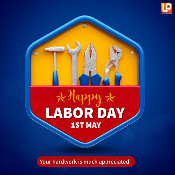 Labor Day Сообщение Instagram template