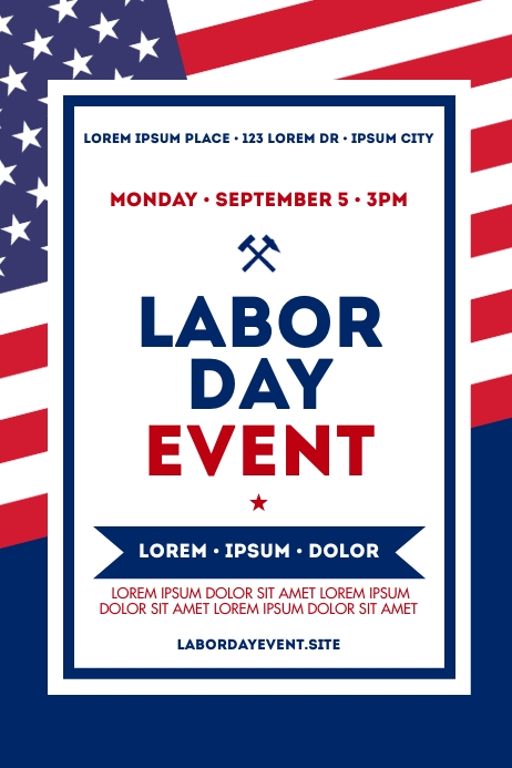 Copy of LABOR DAY | PosterMyWall