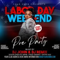 Labor day Instagram na Post template