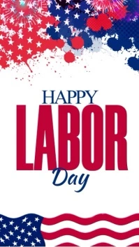 labor day Historia de Instagram template