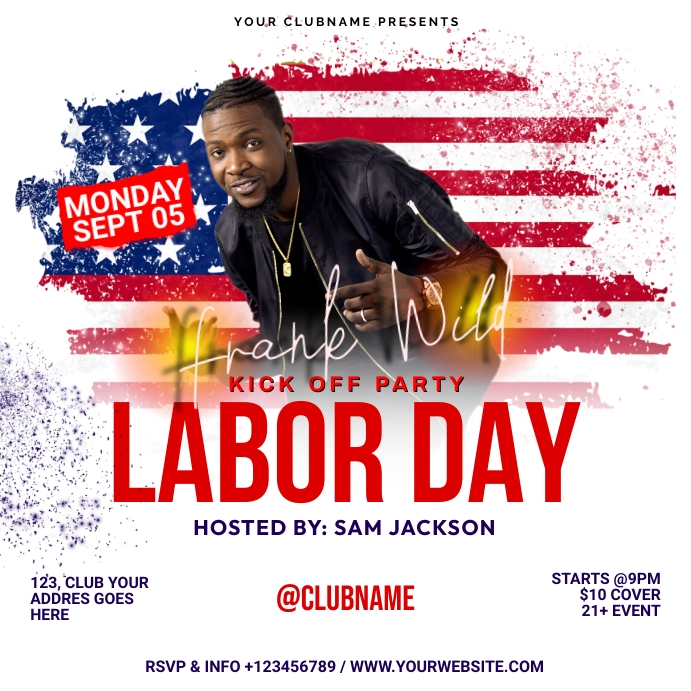 Labor Day Template | PosterMyWall