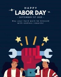 labor day Instagram Portrait template
