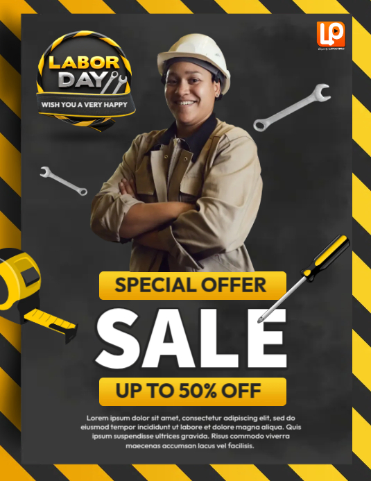 Plantilla de Labor Day Discount | PosterMyWall