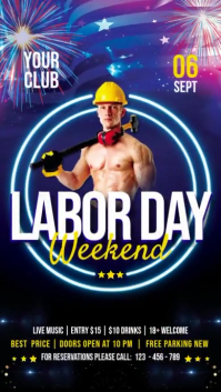 Labor Day Display template