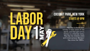 Labor Day Event Facebook Cover Video Facebook-covervideo (16:9) template