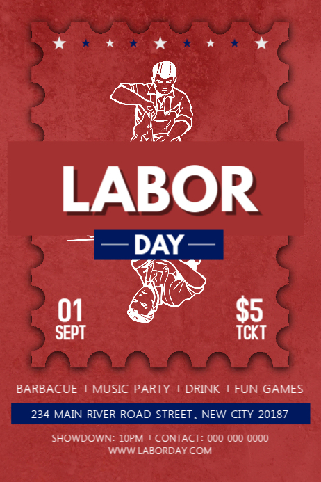 Arbeitstag Veranstaltung Posterbroschure Vorlage Postermywall