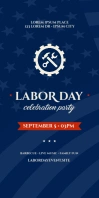 LABOR DAY EVENT ROLL-UP Rolbanner 3' × 6' template