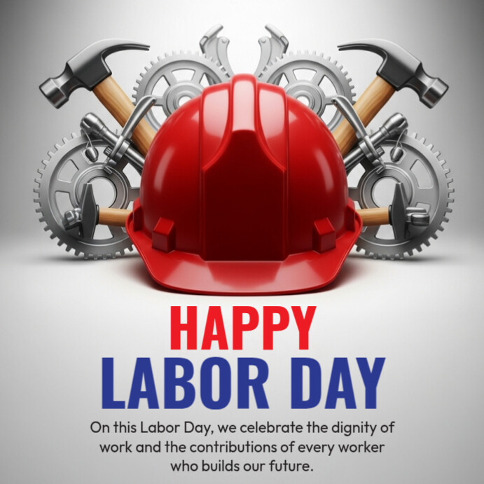 Labor Day Greetings Instagram Post Template | PosterMyWall