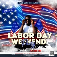Labor Day Instagram Post template