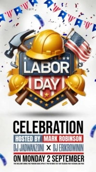 Labor day instagram reel template
