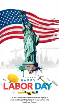 Labor Day Instagram Story template